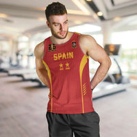 Custom Spain WC26 Future Champions Men Tank Top Tiki Taka Football Era - Wonder Print Shop