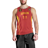 Custom Spain WC26 Future Champions Men Tank Top Tiki Taka Football Era - Wonder Print Shop