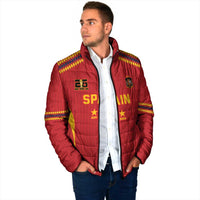Custom Spain WC26 Future Champions Padded Jacket Tiki Taka Football Era - Wonder Print Shop