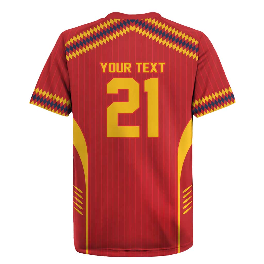 Custom Spain WC26 Future Champions Rugby Jersey Tiki Taka Football Era - Wonder Print Shop
