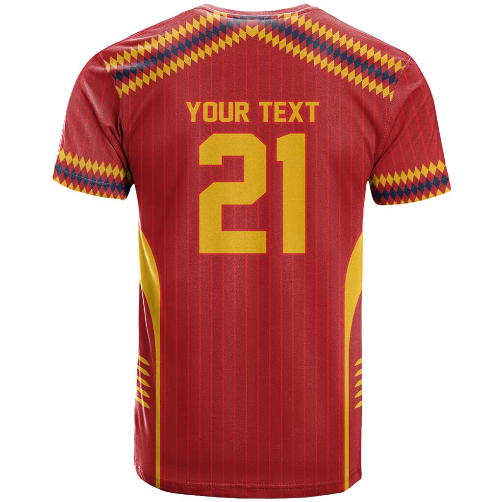 Custom Spain WC26 Future Champions T Shirt Tiki Taka Football Era - Wonder Print Shop