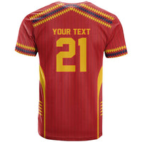 Custom Spain WC26 Future Champions T Shirt Tiki Taka Football Era - Wonder Print Shop