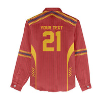 Custom Spain WC26 Future Champions Women Casual Shirt Tiki Taka Football Era - Wonder Print Shop
