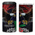 American Samoa Bald Eagle Personalized 4 in 1 Can Cooler Tumbler Samoa Muamua Le Atua