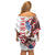 Personalized United States Rugby Off Shoulder Short Dress American Bald Eagle - Wonder Print Shop
