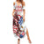 Personalized United States Rugby Summer Maxi Dress American Bald Eagle - Wonder Print Shop