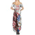 Personalized United States Rugby Summer Maxi Dress American Bald Eagle - Wonder Print Shop