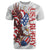 Personalized United States Rugby T Shirt American Bald Eagle - Wonder Print Shop
