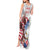 Personalized United States Rugby Tank Maxi Dress American Bald Eagle - Wonder Print Shop