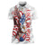 Personalized United States Rugby Women Polo Shirt American Bald Eagle - Wonder Print Shop