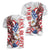 Personalized United States Rugby Women V-Neck T-Shirt American Bald Eagle - Wonder Print Shop