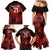 Custom Canada Rugby Family Matching Mermaid Dress and Hawaiian Shirt Maple Leaf With Sporty Style