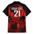 Custom Canada Rugby Family Matching Puletasi and Hawaiian Shirt Maple Leaf With Sporty Style - Wonder Print Shop