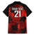 Custom Canada Rugby Family Matching Short Sleeve Bodycon Dress and Hawaiian Shirt Maple Leaf With Sporty Style - Wonder Print Shop