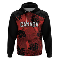 Custom Canada Rugby Hoodie Maple Leaf With Sporty Style - Wonder Print Shop
