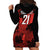 Custom Canada Rugby Hoodie Dress Maple Leaf With Sporty Style