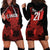 Custom Canada Rugby Hoodie Dress Maple Leaf With Sporty Style