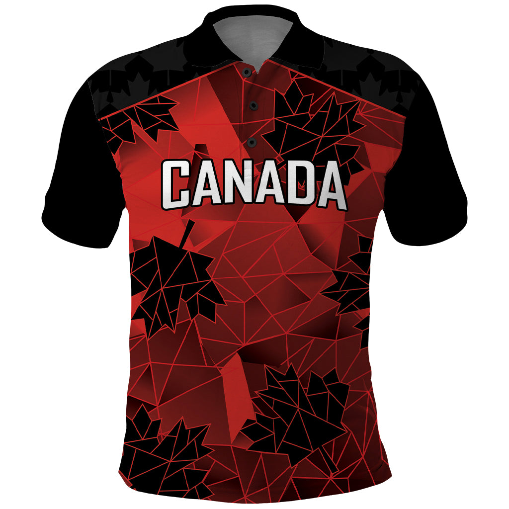 Custom Canada Rugby Polo Shirt Maple Leaf With Sporty Style - Wonder Print Shop