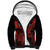 Custom Canada Rugby Sherpa Hoodie Maple Leaf With Sporty Style - Wonder Print Shop