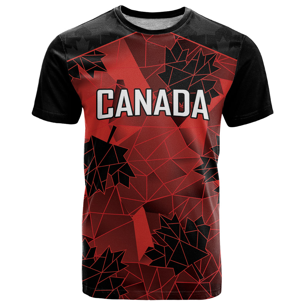 Custom Canada Rugby T Shirt Maple Leaf With Sporty Style - Wonder Print Shop