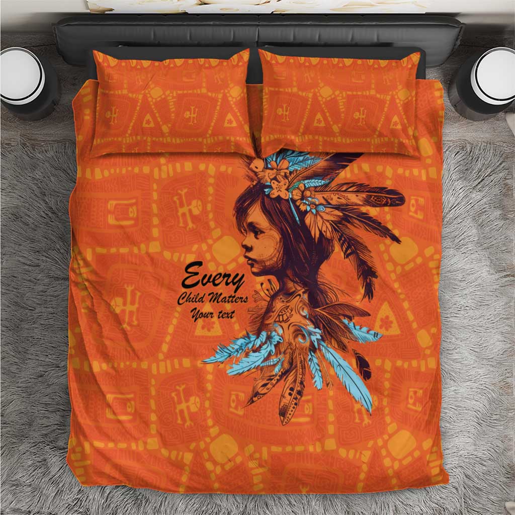Awareness for Indigenous Orange Day Bedding Set Canadian Indigenous Art - Wonder Print Shop