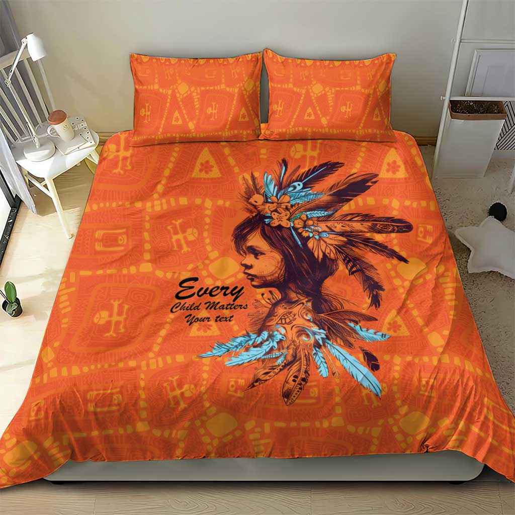 Awareness for Indigenous Orange Day Bedding Set Canadian Indigenous Art - Wonder Print Shop