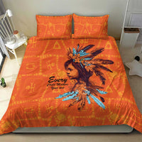 Awareness for Indigenous Orange Day Bedding Set Canadian Indigenous Art - Wonder Print Shop