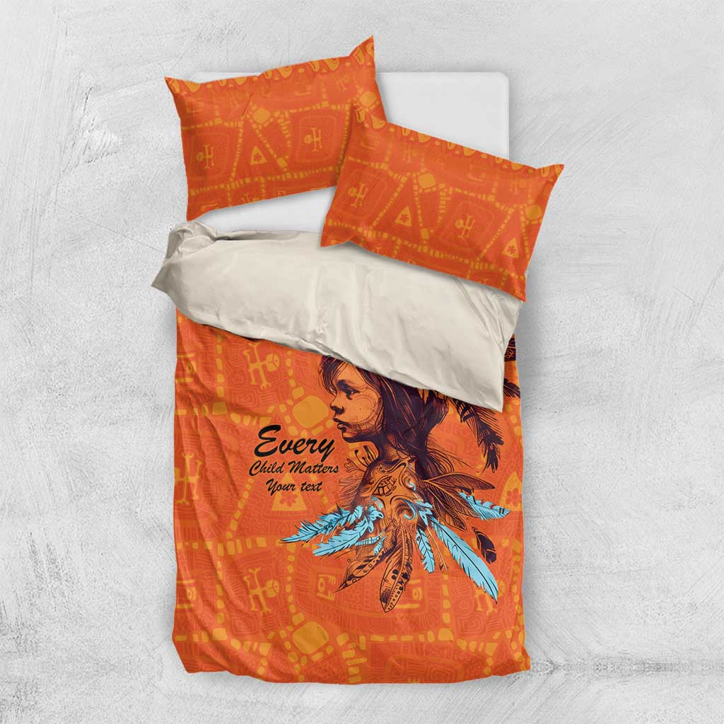 Awareness for Indigenous Orange Day Bedding Set Canadian Indigenous Art - Wonder Print Shop