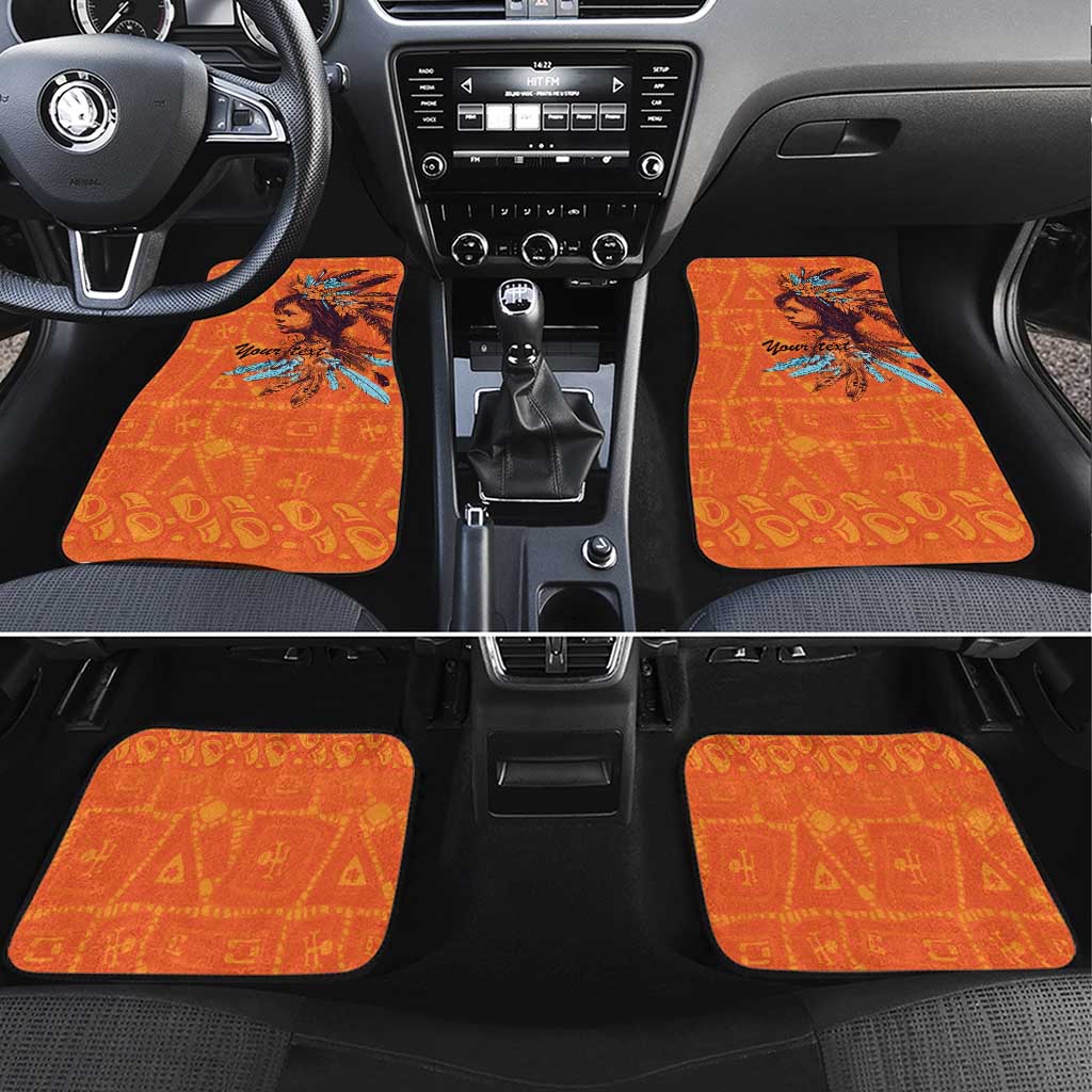 Awareness for Indigenous Orange Day Car Mats Canadian Indigenous Art - Wonder Print Shop