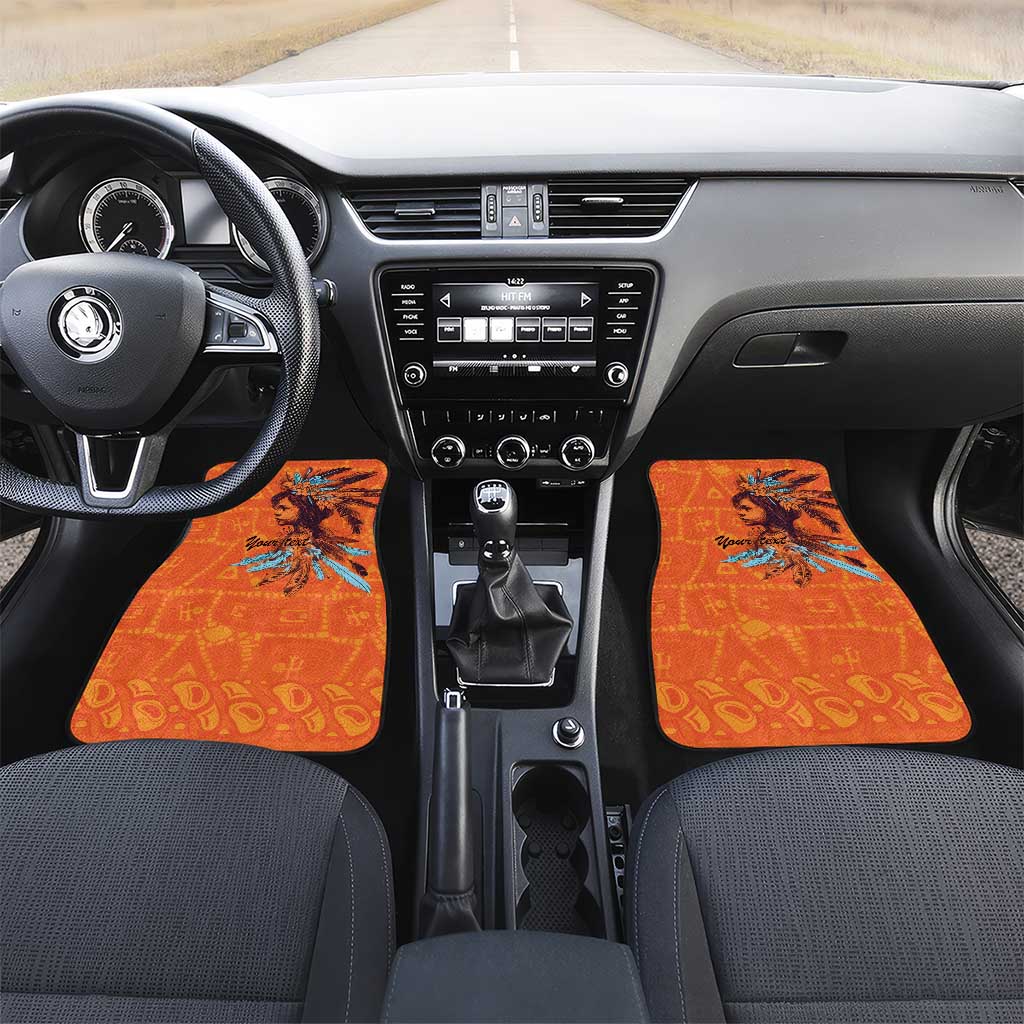 Awareness for Indigenous Orange Day Car Mats Canadian Indigenous Art - Wonder Print Shop