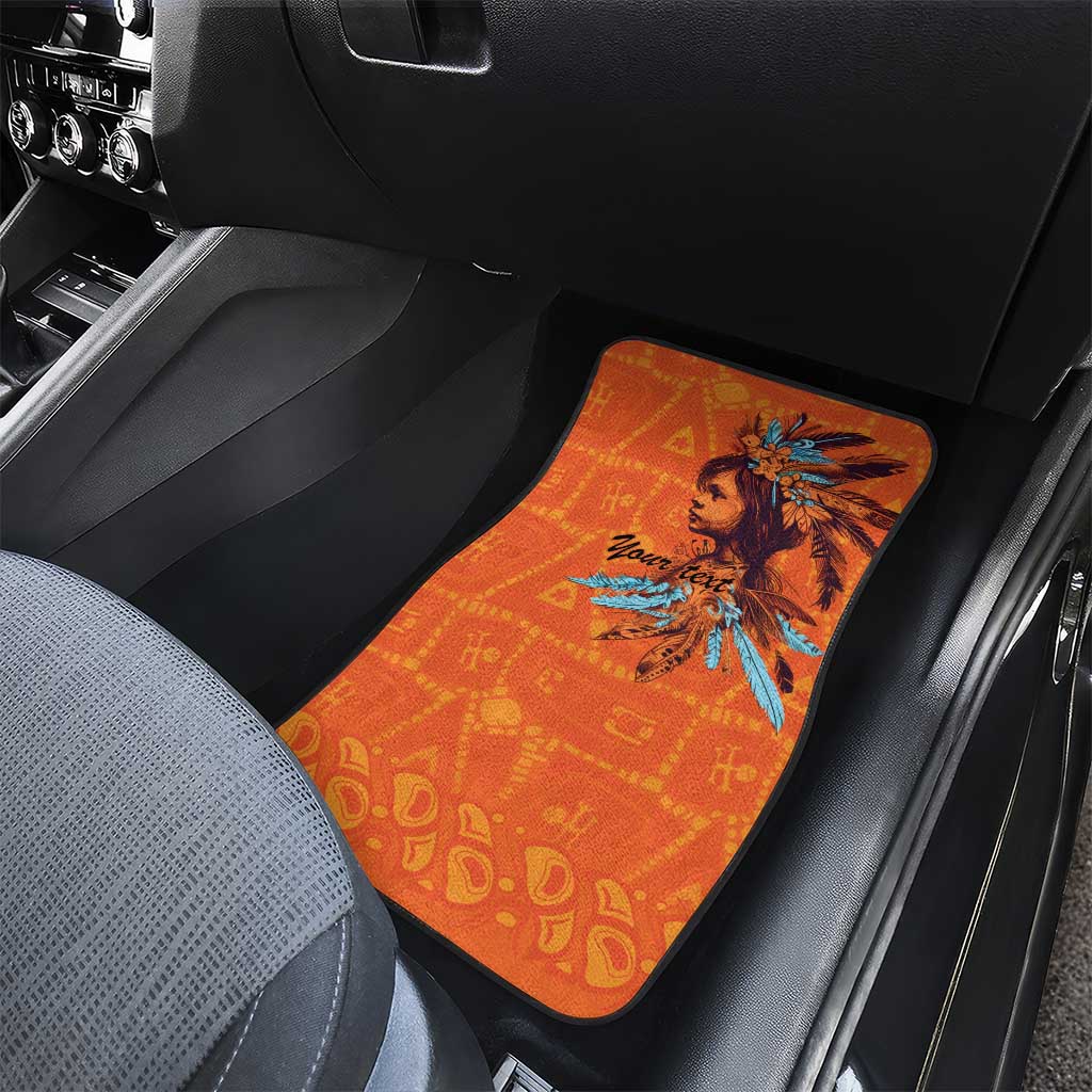 Awareness for Indigenous Orange Day Car Mats Canadian Indigenous Art - Wonder Print Shop