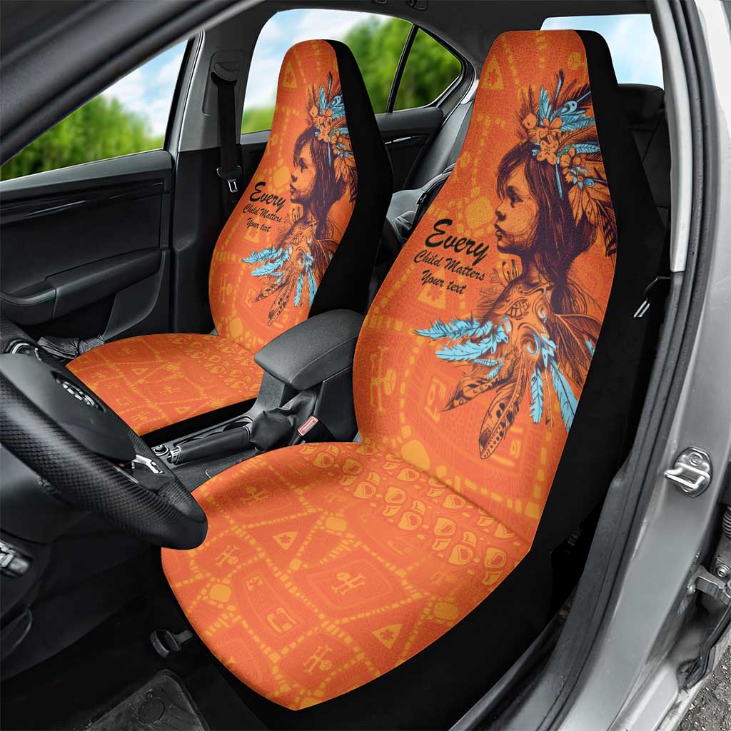Awareness for Indigenous Orange Day Car Seat Cover Canadian Indigenous Art - Wonder Print Shop