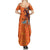 Awareness for Indigenous Orange Day Family Matching Summer Maxi Dress and Hawaiian Shirt Canadian Indigenous Art - Wonder Print Shop