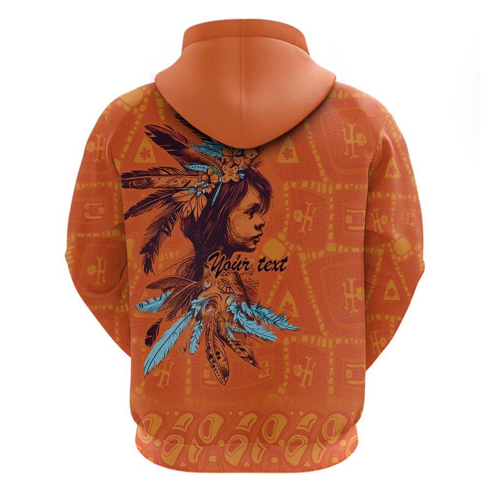 Awareness for Indigenous Orange Day Hoodie Canadian Indigenous Art - Wonder Print Shop