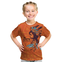 Awareness for Indigenous Orange Day Kid T Shirt Canadian Indigenous Art - Wonder Print Shop