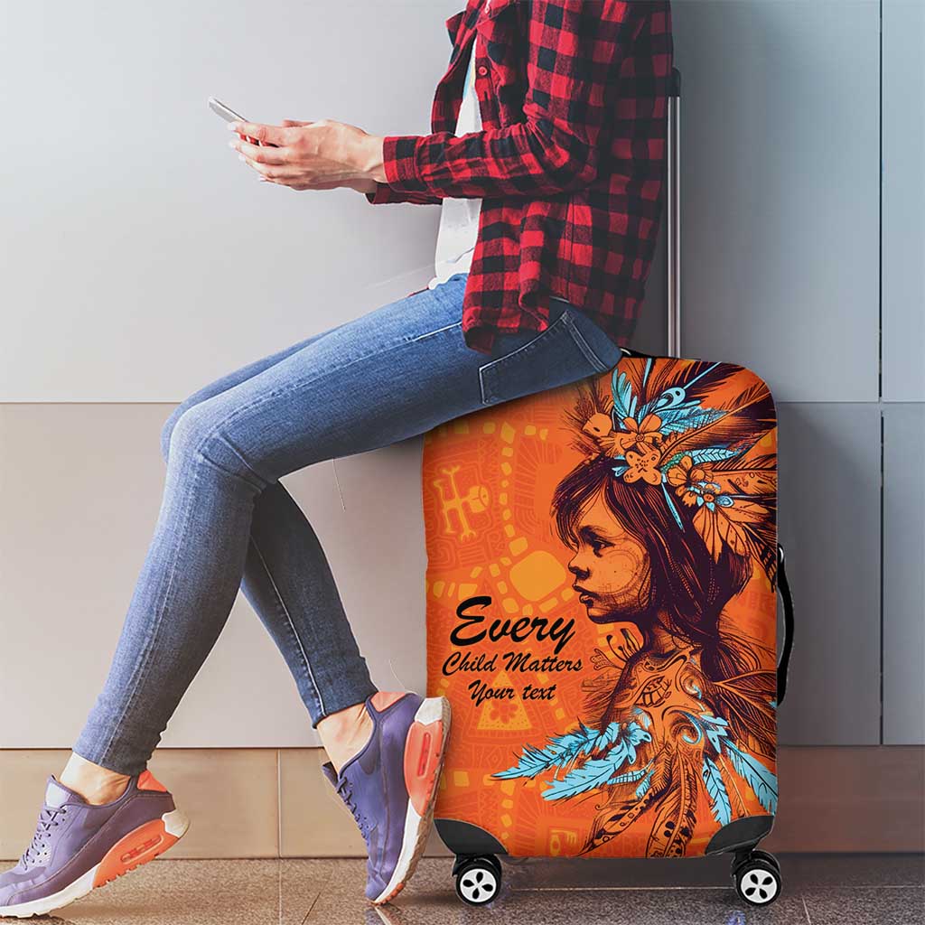 Awareness for Indigenous Orange Day Luggage Cover Canadian Indigenous Art - Wonder Print Shop