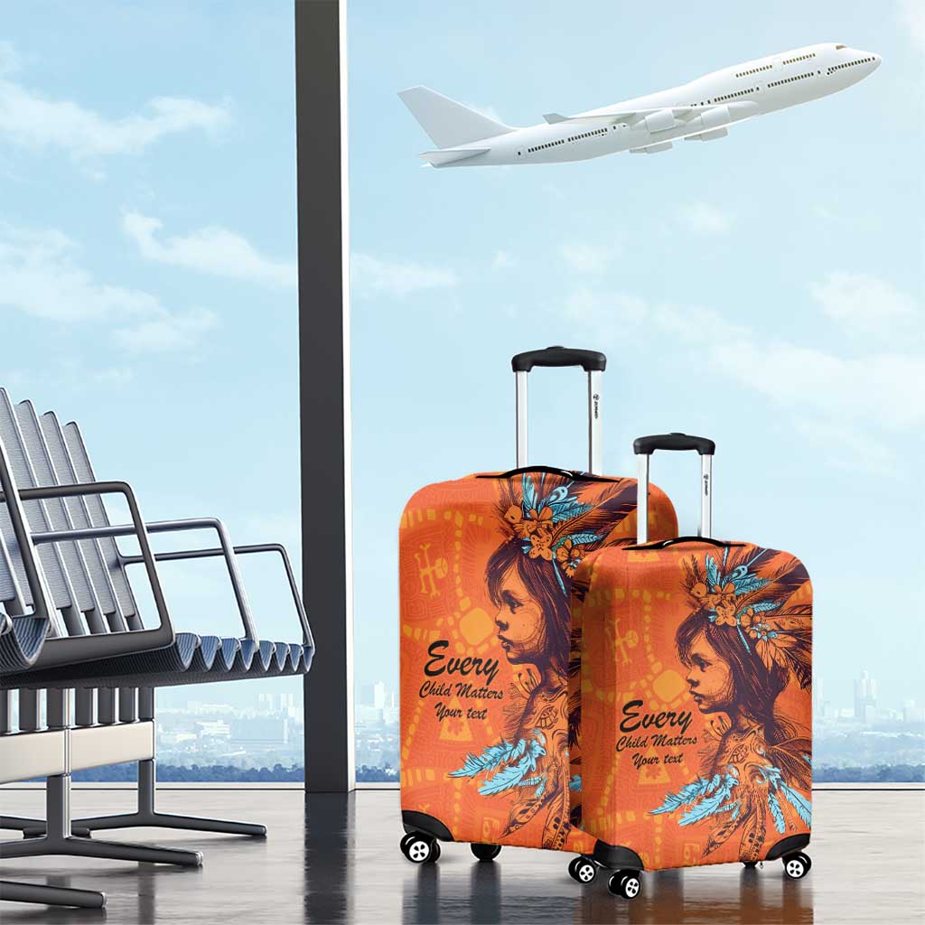 Awareness for Indigenous Orange Day Luggage Cover Canadian Indigenous Art - Wonder Print Shop