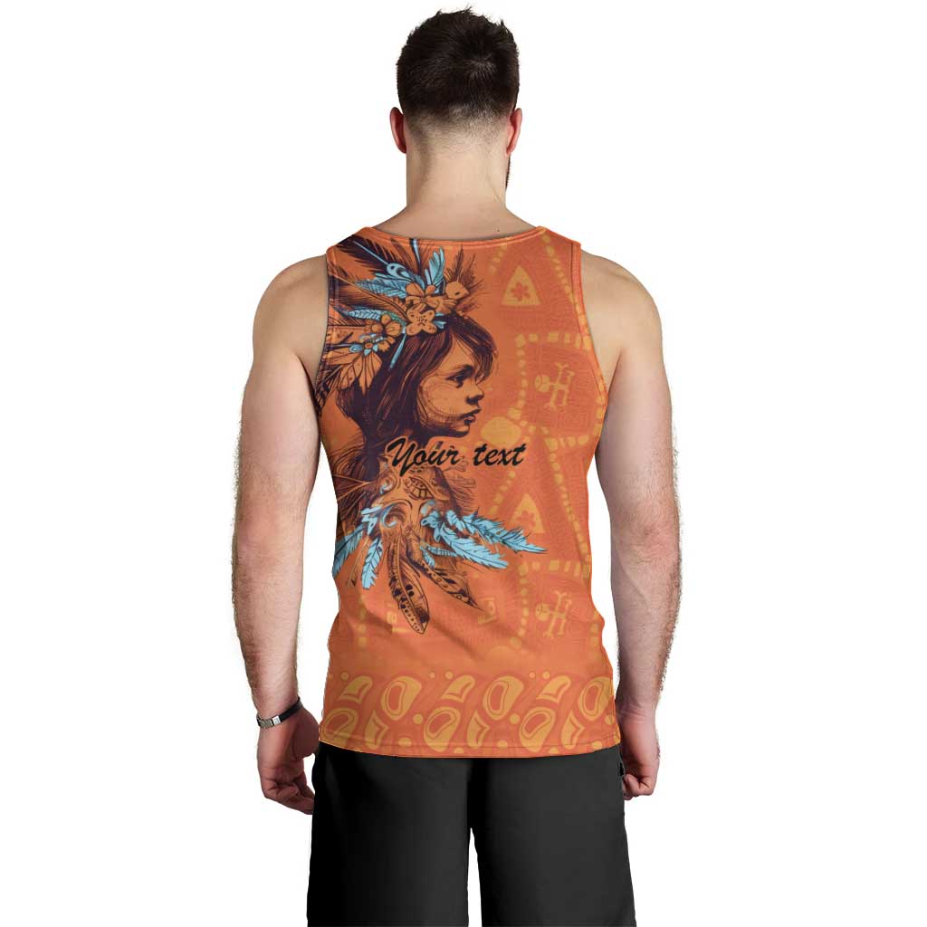 Awareness for Indigenous Orange Day Men Tank Top Canadian Indigenous Art - Wonder Print Shop