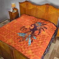 Awareness for Indigenous Orange Day Quilt Canadian Indigenous Art - Wonder Print Shop