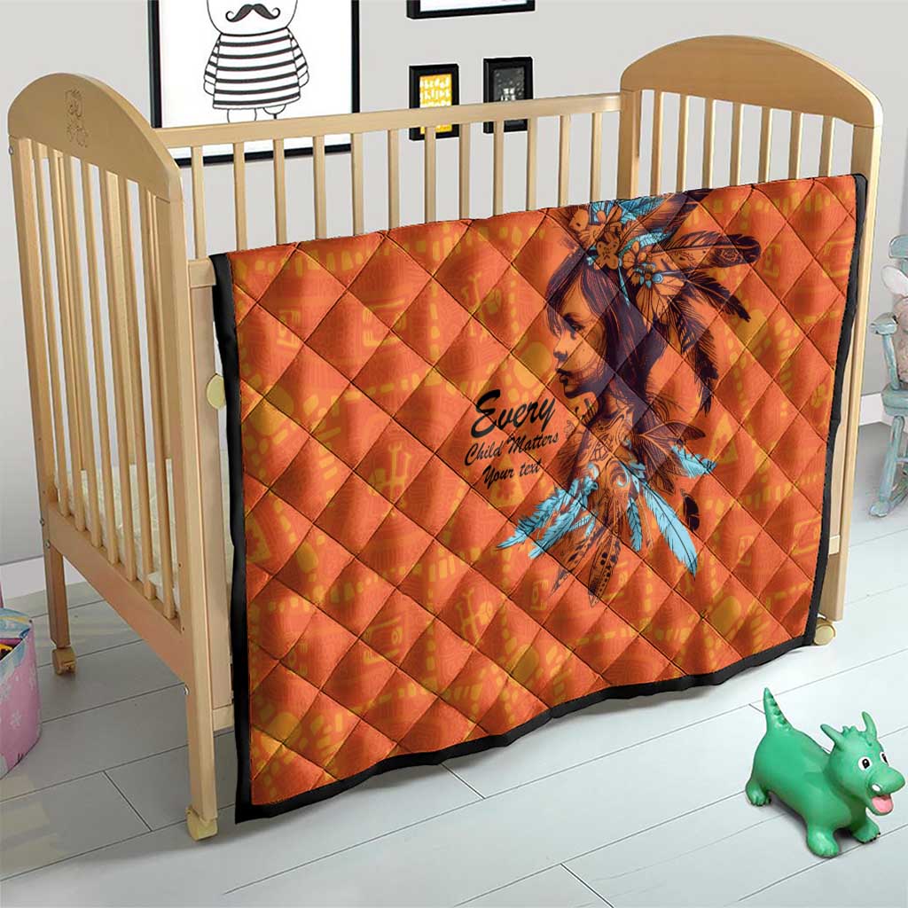 Awareness for Indigenous Orange Day Quilt Canadian Indigenous Art - Wonder Print Shop