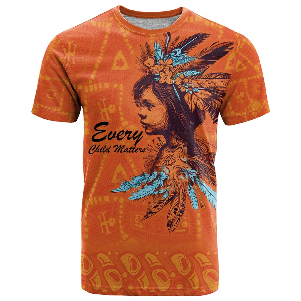 Awareness for Indigenous Orange Day T Shirt Canadian Indigenous Art - Wonder Print Shop