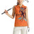 Awareness for Indigenous Orange Day Women Sleeveless Polo Shirt Canadian Indigenous Art - Wonder Print Shop