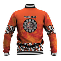 Awareness for Indigenous Orange Day Baseball Jacket Haida Spirit Animals - Wonder Print Shop