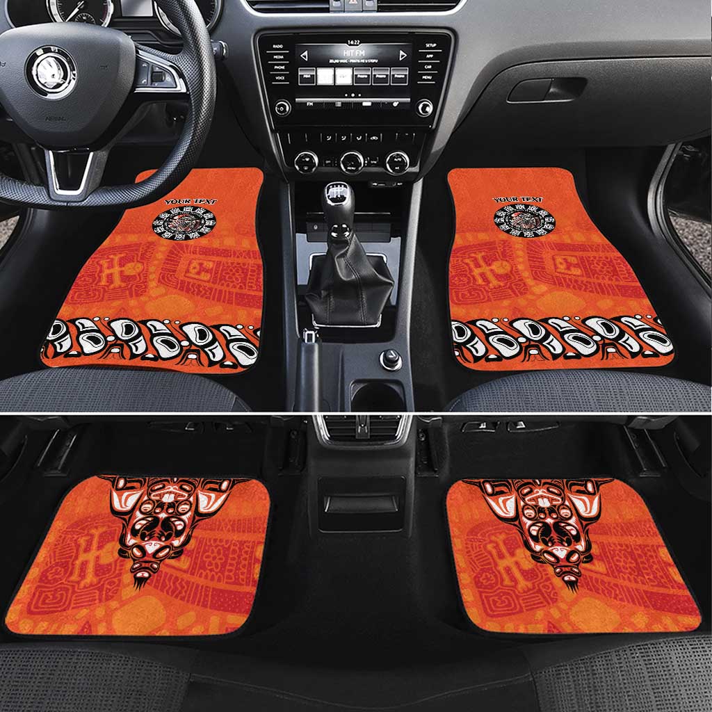 Awareness for Indigenous Orange Day Car Mats Haida Spirit Animals - Wonder Print Shop