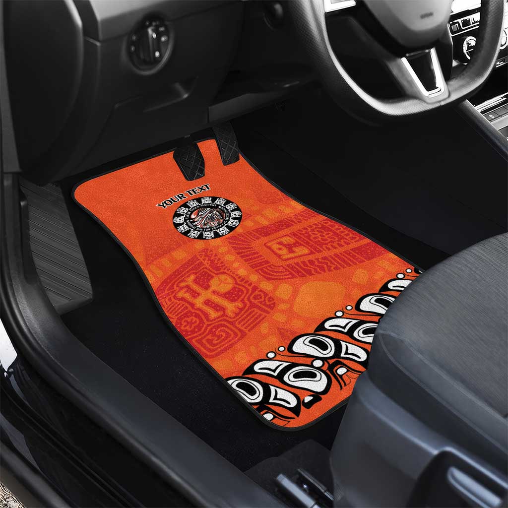 Awareness for Indigenous Orange Day Car Mats Haida Spirit Animals - Wonder Print Shop