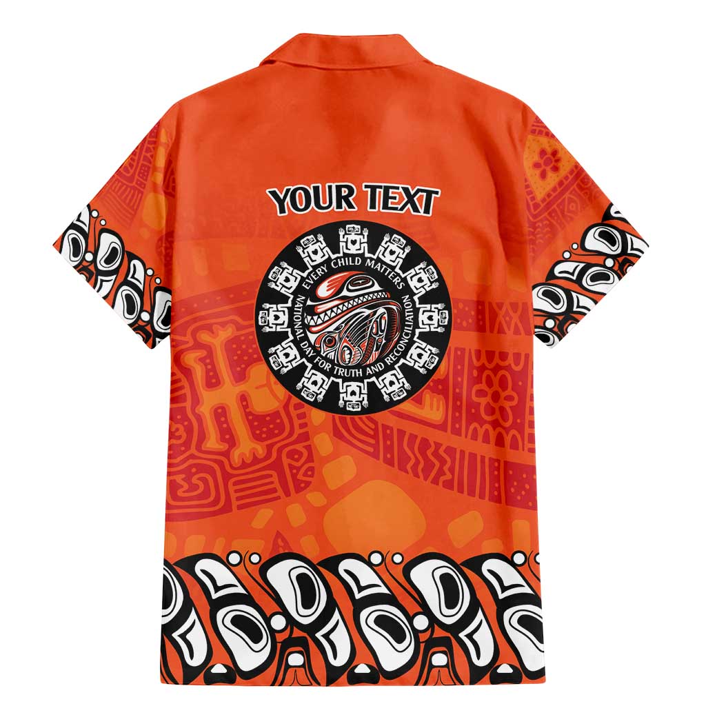 Awareness for Indigenous Orange Day Family Matching Mermaid Dress and Hawaiian Shirt Haida Spirit Animals - Wonder Print Shop