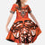 Awareness for Indigenous Orange Day Family Matching Summer Maxi Dress and Hawaiian Shirt Haida Spirit Animals - Wonder Print Shop
