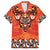 Awareness for Indigenous Orange Day Family Matching Summer Maxi Dress and Hawaiian Shirt Haida Spirit Animals - Wonder Print Shop