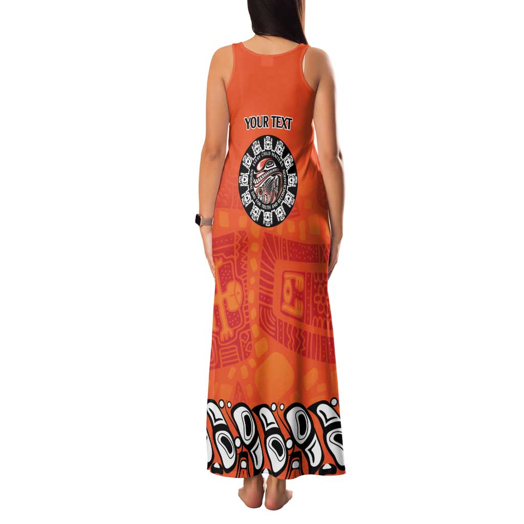 Awareness for Indigenous Orange Day Family Matching Tank Maxi Dress and Hawaiian Shirt Haida Spirit Animals - Wonder Print Shop