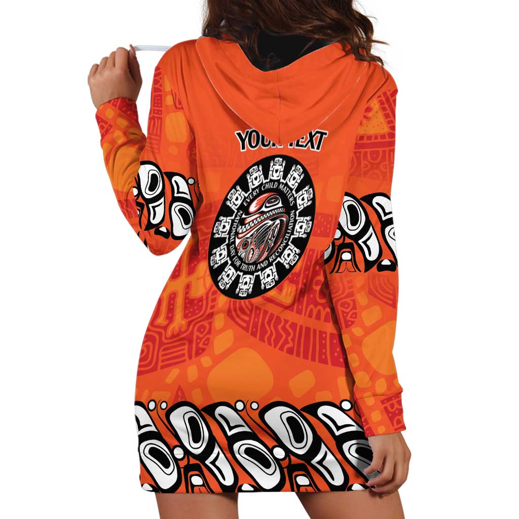 Awareness for Indigenous Orange Day Hoodie Dress Haida Spirit Animals - Wonder Print Shop